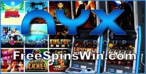 Обзор провайдера слотов для казино NYX Gaming Group на сайте FreeSpinsWin.com представлен на этом изображении.