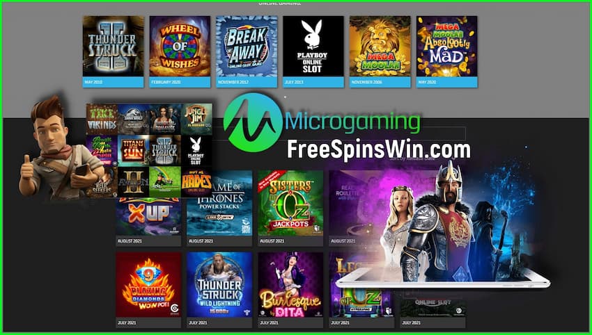 A análise dos caça-níqueis Microgaming em FreeSpinsWin.com está nesta imagem.