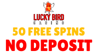 Lucky Bird 50 бесплатных вращений логотип png для одной страницы FreeSpinsWin.com