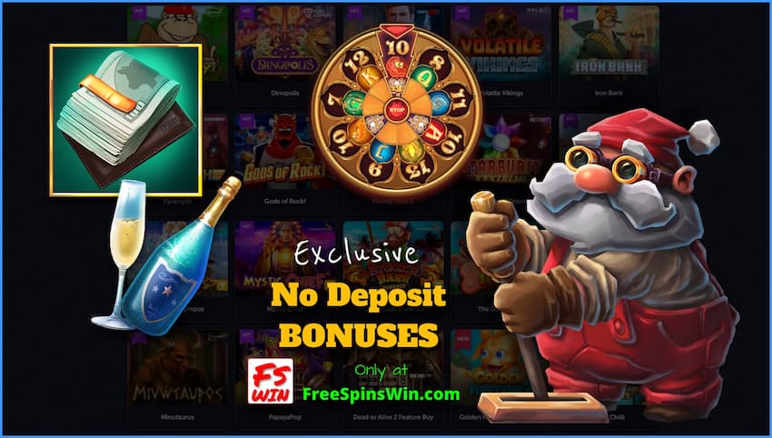 No-Deposit-Bonus-at-Casino-Best-Offers-at-FreeSpinsWin.com estão nesta imagem.