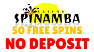 Spinamba Logotipo do cassino png para página única FreeSpinsWin.com