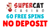 Super Cat Logotipo png de 60 rodadas grátis do cassino para página única FreeSpinsWin.com