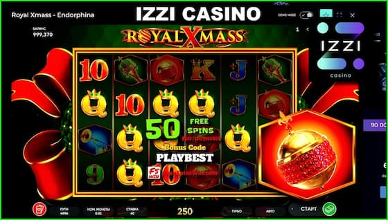 Sağlayıcı Endorphina'den yeni bir oyun Royal Xmass yeni casino IZZI bu görüntüde bu görüntüde.