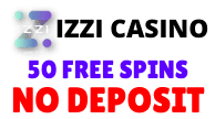 IZZI Logotipo png do cassino de 50 rodadas grátis para página única FreeSpinsWin.com