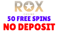 Logo Rox Casino dla freespinswin.com