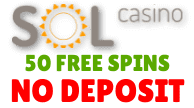 SOL Casino 50 Freispiele Logo png für FreeSpinsWin.