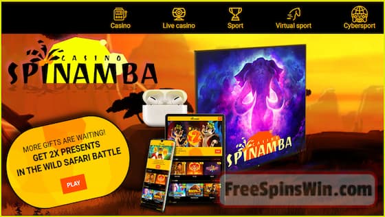 Avaliação do cassino SPINAMBA 12 Participe das promoções especiais do cassino Spinamba nesta foto!